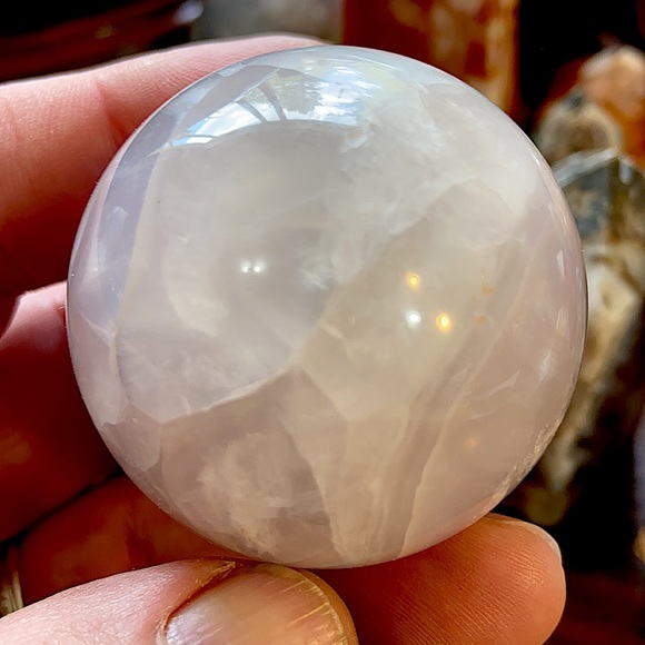 🔥SALE🔥 Lavender Fluorite Crystal Sphere! - Picture 4 of 6